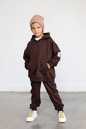 Спортивний костюм дитячий унісекс Hart Шоколад, фото 2
