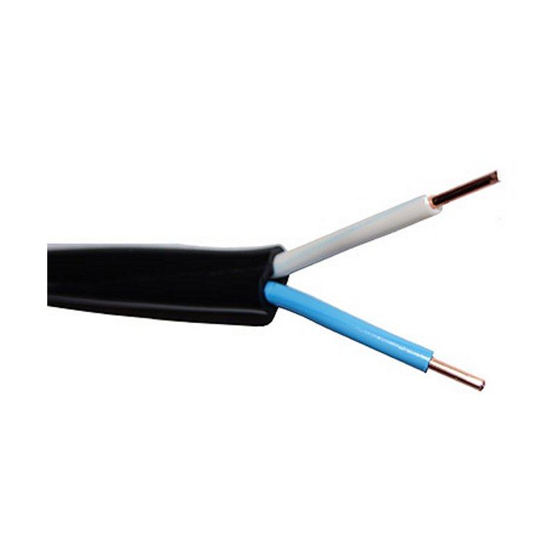 Силовий кабель з мідними жилами ВВГнгд-п 2х2.5 (плоский)