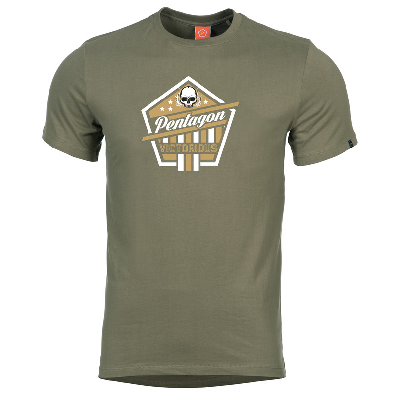 Футболка Pentagon VICTORIOUS K09012-VI Large, Олива (Olive)