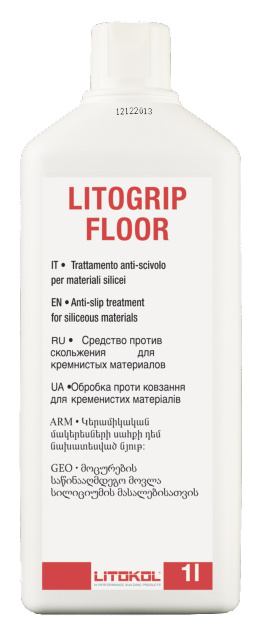 Противоскользящая пропитка Litokol Litogrip Floor 1л, для плитки, мозаики, камня - фото 1 - id-p340736388