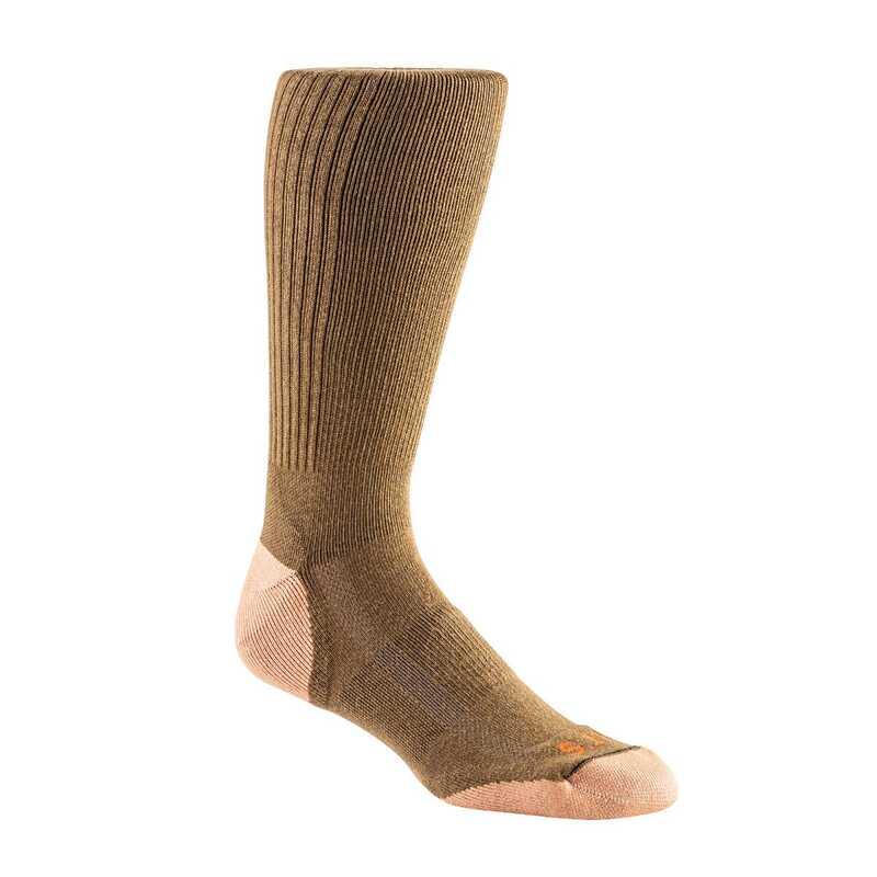 Шкарпетки 5.11 CUPRON® YEAR ROUND CREW SOCK 10042 Small/Medium, Койот (Coyote)