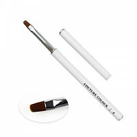 Пензель для моделювання Couture Colour Gel Brush 6. овальний. штучний ворс 8 мм