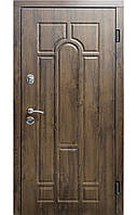 Двері вхідні Redfort Арка вулиця Дуб бронзовий (ПВХ-02) 860*2040 Праві