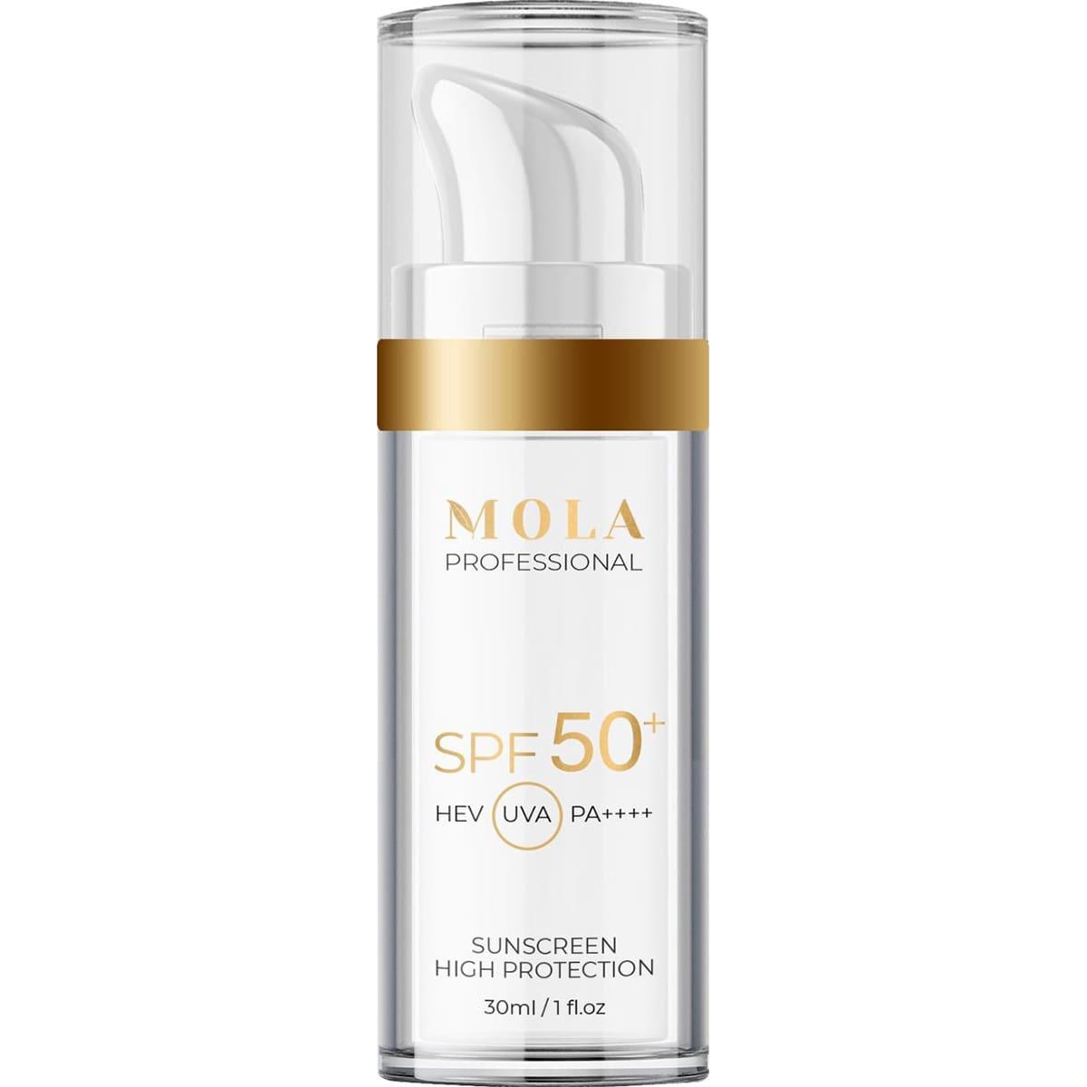 MOLA Сонцезахисний крем з високим ступенем захисту spf 50+, 30 мл