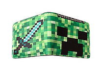 Гаманець-шумка Minecraft Creeper алмазний меч зелений