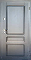 Двері вхідні Redfort Гранд квартира Графіт/Білий сатин 960*2040 Праві