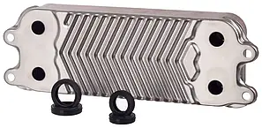 Вторинний теплообмінник (пластинчастий) Vaillant ATMO/TURBO TEC/PRO, MINI, R1. 14 ПЛ - 0020020018, фото 1