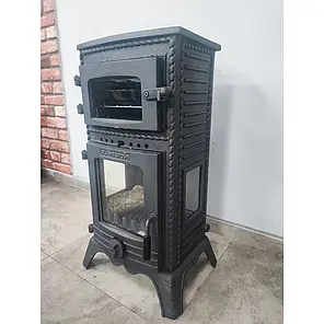 Чавунна піч FLAME STOVE MAJOR LUX з духовкою, фото 3