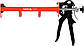 Пістолет для герметика з подвійним картриджем 205 X 95 ММ YATO YT-67573, фото 2