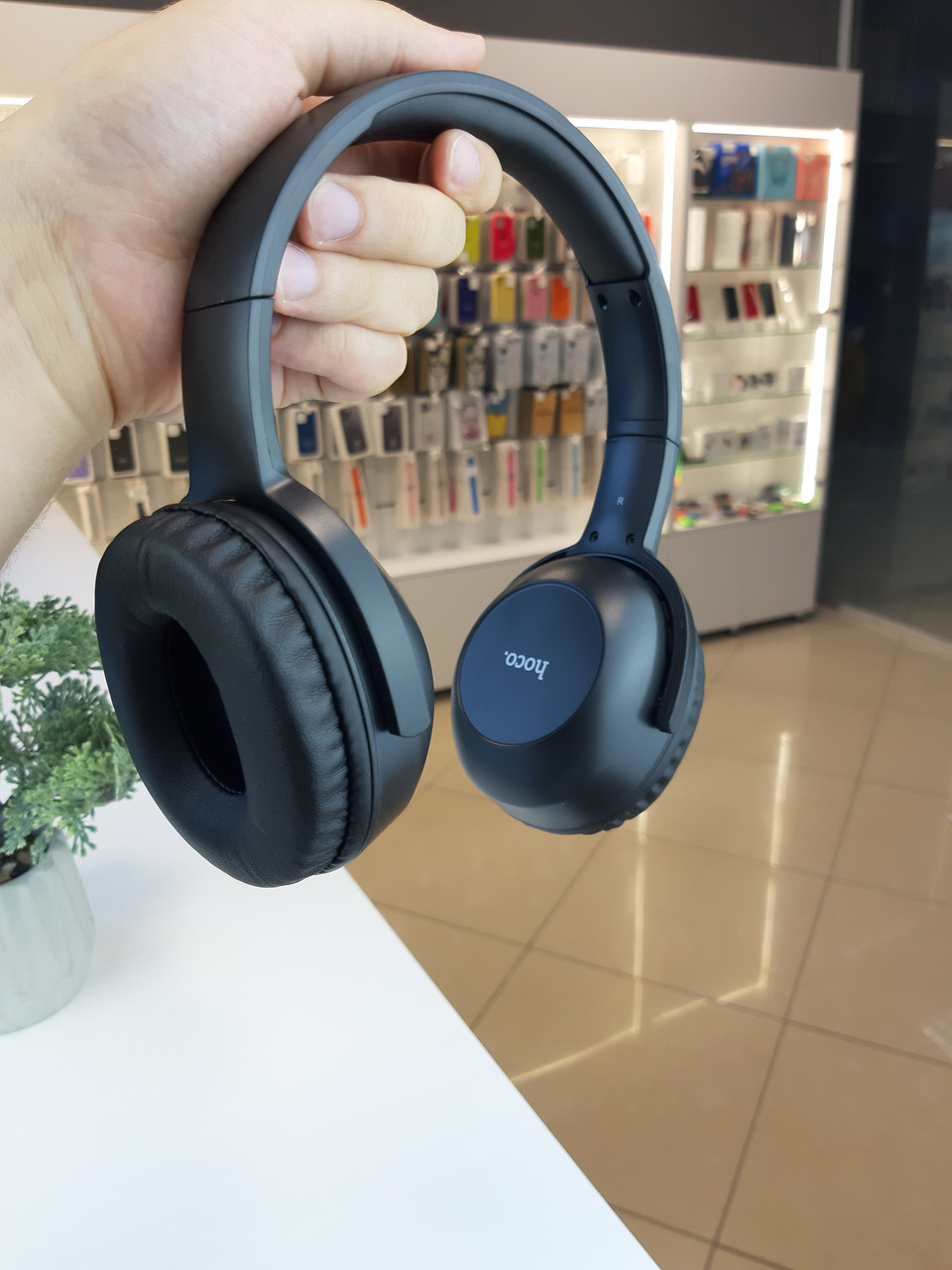 Купить Большие наушники bluetooth hoco для музыки,Гарнитурные стерео ...