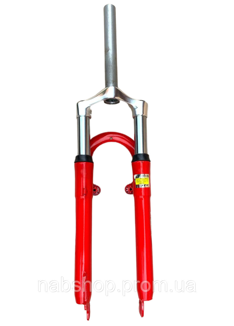 Вилка 26" без резьбы под V-brake и disk brake 1-1/8" алюминиевая корона ...