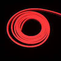 Світлодіодний неон, 12 в, 6 мм*12 мм, червоний, кратність різання 1 см