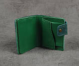 Шкіряний гаманець ручної роботи з орнаментом "Мандала", фото 4