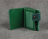 Шкіряний гаманець ручної роботи з орнаментом "Мандала", фото 3