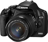 Фотоапарат Canon EOS 500D EF-S 18-55mm 15MP f/3.5-5.6 IS Full HD Гарантія 24 місяців + 64GB SD Card