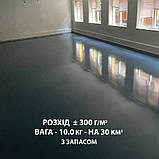 Епоксидна наливна підлога для бетону 10 кг на 30 м2 Світло-сіра greenpharm, фото 2