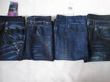 Джинсові легінси жіночі, фото 4