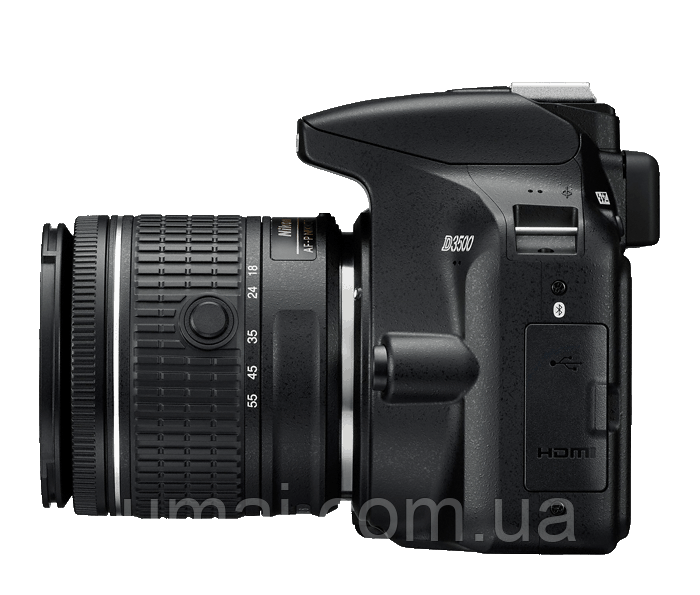 Фотоаппарат Nikon D3500 AF-P 18-55mm 24.2MP f/3.5-5.6G VR Kit Гарантия 36 месяцев + 128GB SD Card - фото 4 - id-p1720333433