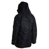 Куртка парку Аляска з хутром Mil-Tec N3B BASIC Чорна 10181202-, фото 6