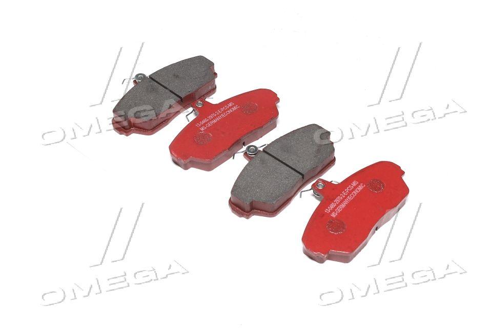 Колодка торм. диск. ГАЗ 3110, 3302 перед. (компл. 4шт.) (MASTER-SPORT) 3302-3501800 UA51