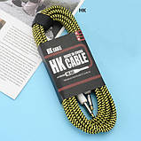 Інструментальний кабель 3 м + 5 медіаторів в подарунок, фото 2