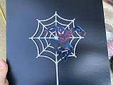 Топпер Людина Павук на павутині / Білий акрил + Принт, фото 5