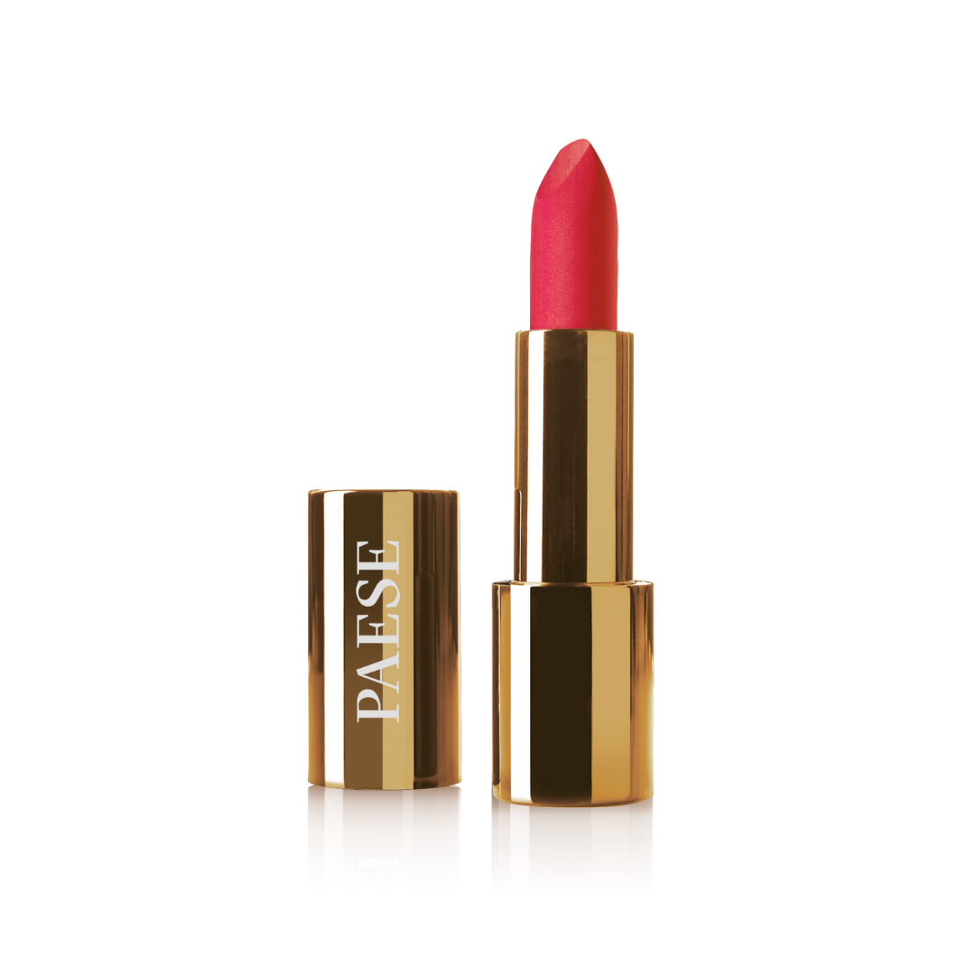 Матова Помада для губ з рисовою олією Matte Lipstick Mattologie Rice Oil Paese 4,3g (111) lava red