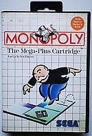 Monopoly The Mega-Plus Cartridge, Б/У, английская версия - картридж для SEGA Master System