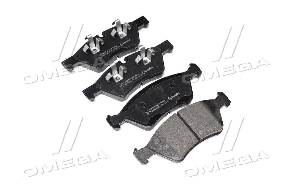 Колодка гальм. диск. MB E-CLASS передн. (вир-во BREMBO) P 50 063 UA51