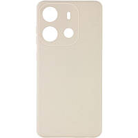 Силіконовий чохол Candy Full Camera для Tecno Spark Go 2023 Бежевий / Antigue White