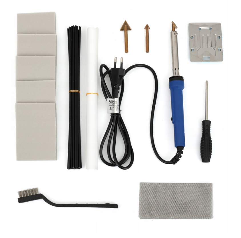 Паяльник для пластику 960-IV 60 Вт. - Комплект для ремонту пластмас, фото 1