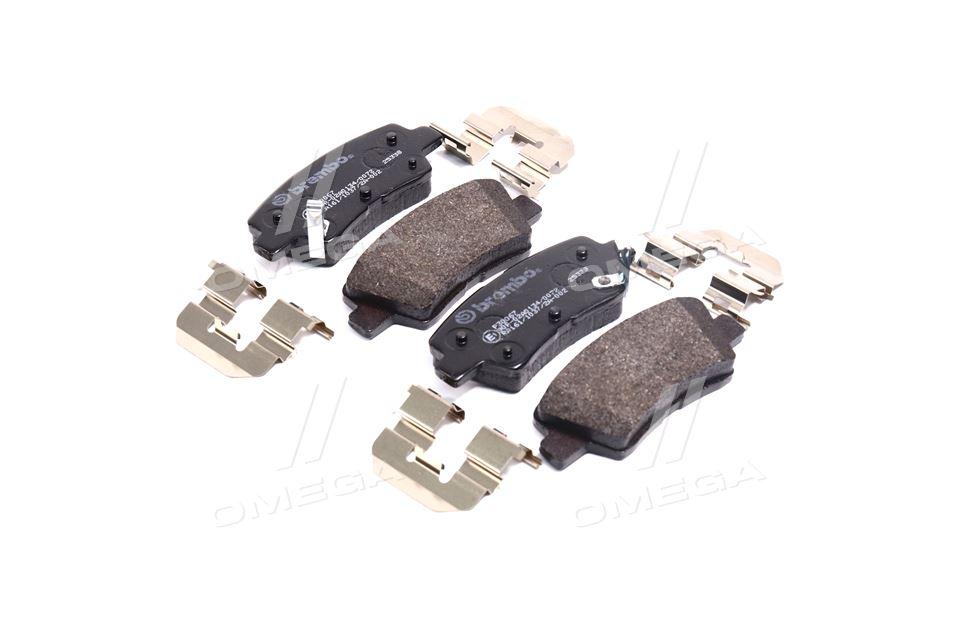 Колодка гальм. диск. HYUNDAI ACCENT IV, SONATA V задн. (вир-во BREMBO) P 30 067 UA51