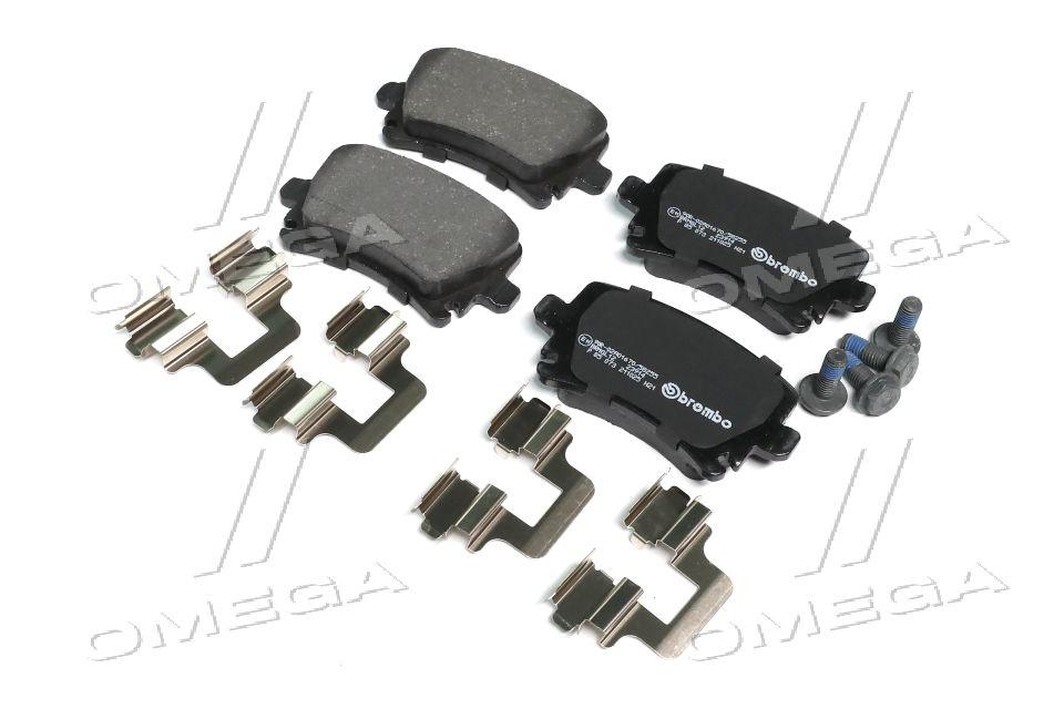 Колодка гальм. диск. AUDI A4, SEAT, SKODA, VW задн. (вир-во BREMBO) P 85 073 UA51