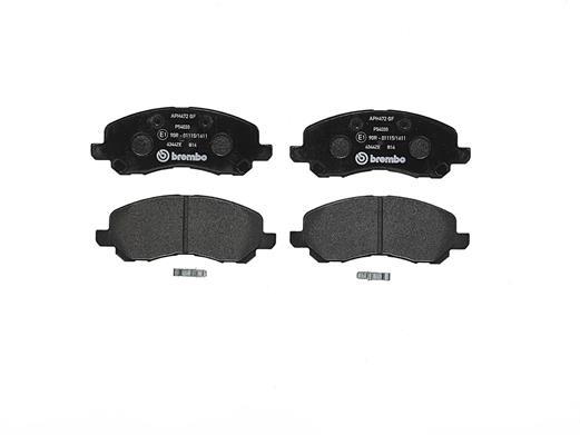 Колодка гальм. диск. OPEL ASTRA H передн. (вир-во BREMBO) P 59 045 UA51