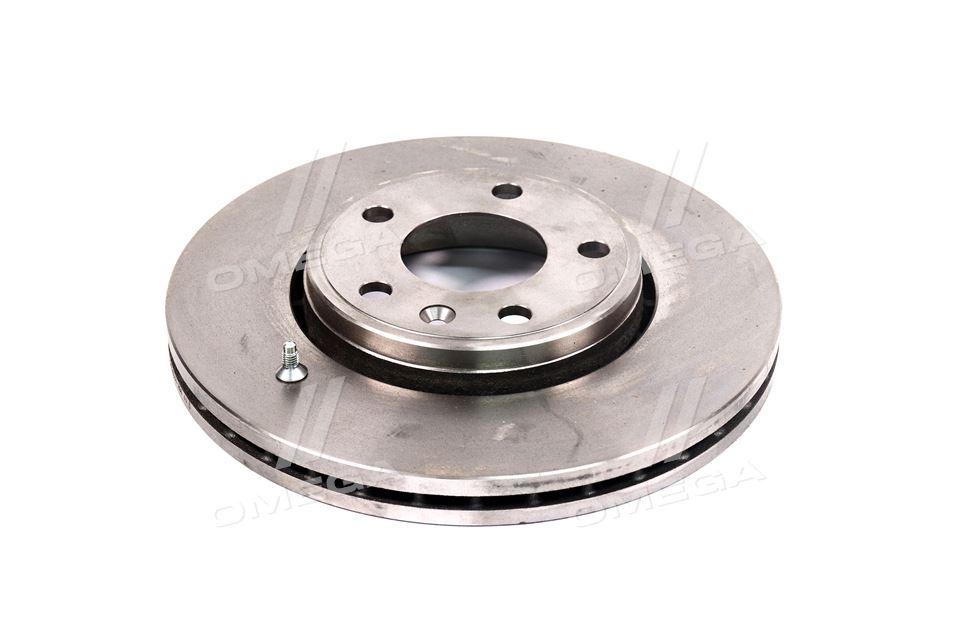 Диск гальмівний NISSAN, OPEL, RENAULT, передн., вент. (вир-во BREMBO) 09.8937.10 UA51