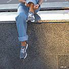 Жіночі кросівки сірого кольору, фото 7