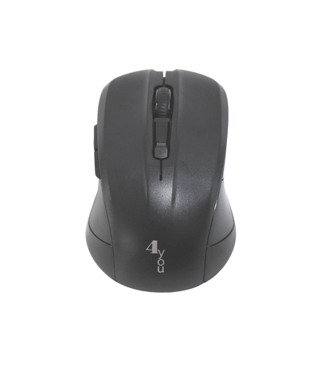 Миша комп'ютерна бездротова 4you M6 black (Тиха, 2.4 ГГц, 6 кн, 800-1600DPI, 12 місія гарантія)