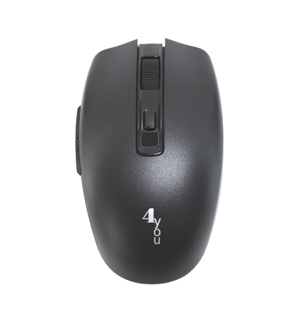 Миша комп'ютерна бездротова 4you M7 black (BT 5.0 + 2.4 Ггц, 6 кн, 800-1600DPI, 12 міс гарантія)