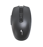 Миша комп'ютерна бездротова 4you M8 black (Тиха, BT 5.0 + 2.4 ГГц, 6 кн, 800-1600DPI, 12 міс гарантія), фото 4