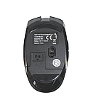 Миша комп'ютерна бездротова 4you M8 black (Тиха, BT 5.0 + 2.4 ГГц, 6 кн, 800-1600DPI, 12 міс гарантія), фото 8