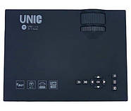 Мультимедійний проектор для дому UKC UC68 з WIFI Чорний, фото 6