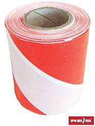 Стрічка попереджає червоно-біла, одностороння TASO500-251S CW