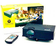 Мультимедійний проектор для дому UKC UC68 з WIFI Чорний, фото 9