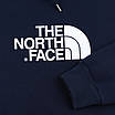 Худі осінь-зима чоловіче т синє з принтом THE NORTH FACE Т-2 DBLU L (Р) 24-501-203, фото 5