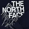 Худі осінь-зима чоловіче т синє з принтом THE NORTH FACE Т-2 DBLU L (Р) 24-501-203, фото 7