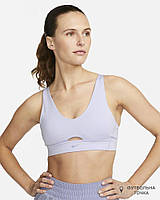 Топ Nike Indy Plunge Cutout DV9837-536 (DV9837-536). Женские спортивные топы. Спортивная женская одежда.
