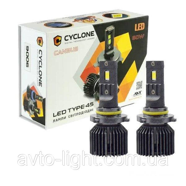 LED лампи основного світла HB3 (60W*2) 6000K type 45 LED