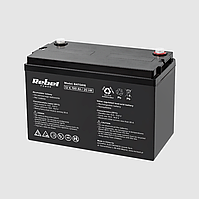 Акумулятор гелевий для ДБЖ та інверторів Rebel 12V / 100A BAT0416 чорний