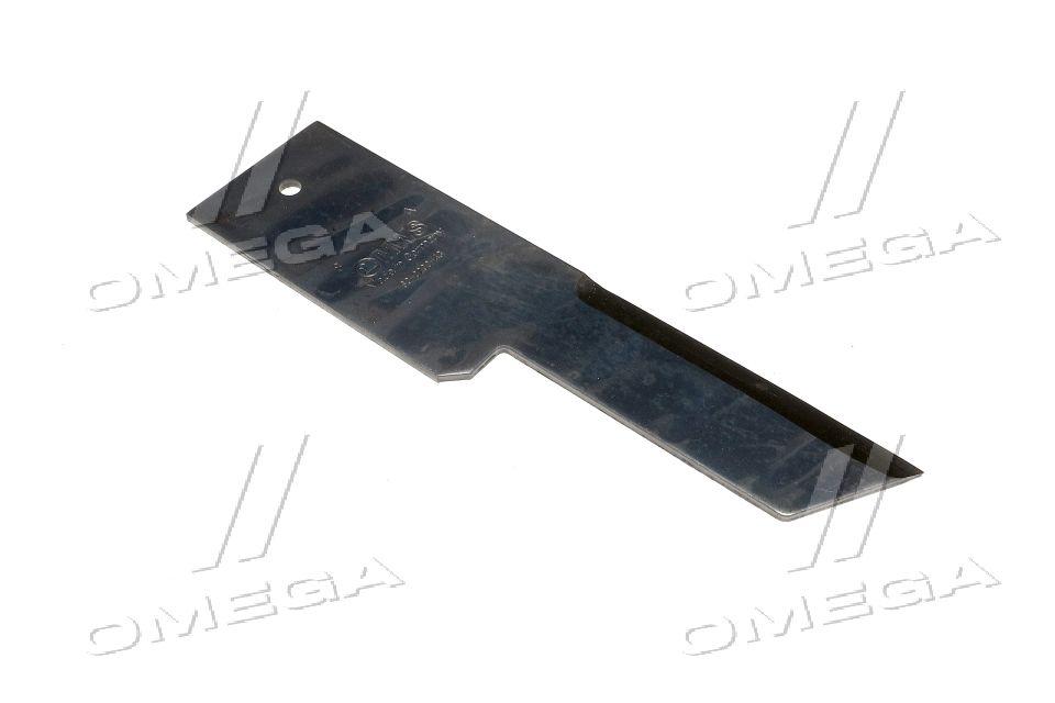 Ніж подрібнювача не рухливий JD глад. 198,5х50/32х3 d=6 (HXE13023/Z59020/D49018300/80746805) (MWS) 60-0200-43-