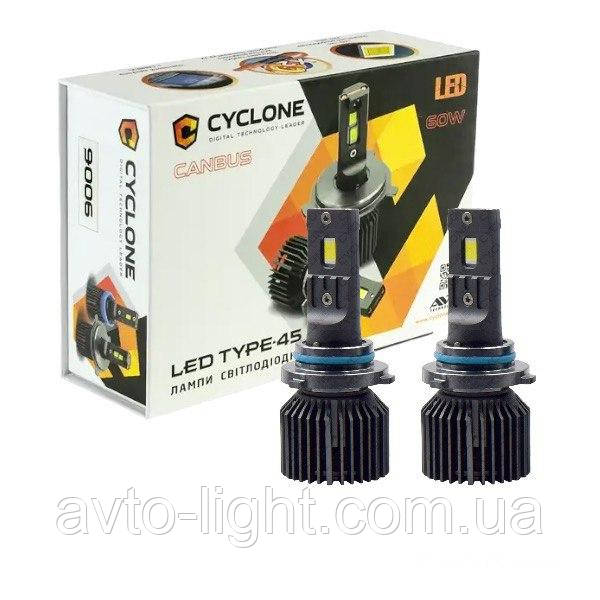 LED-лампи HB4 9006(60W*2) 6000K type 45 LED